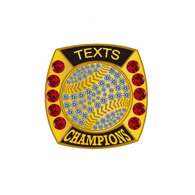Kundenspezifische Preis-Ringe Texas Baseballs USSSA