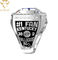Silberner Fußball-nationaler kundenspezifischer Meisterschafts-Ring