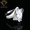 Großer Zirkon der Augen-Form-S925 Sterling Silver Wedding Ring AAA