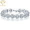 Herz formen CCT 7,6 Zoll Diamond Bracelets For Women