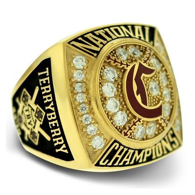 Goldbaseball-Staat Ohio-nationaler Meisterschafts-Ring