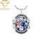 Silberne hängende Halskette der Sport-Team-Meisterschafts-925